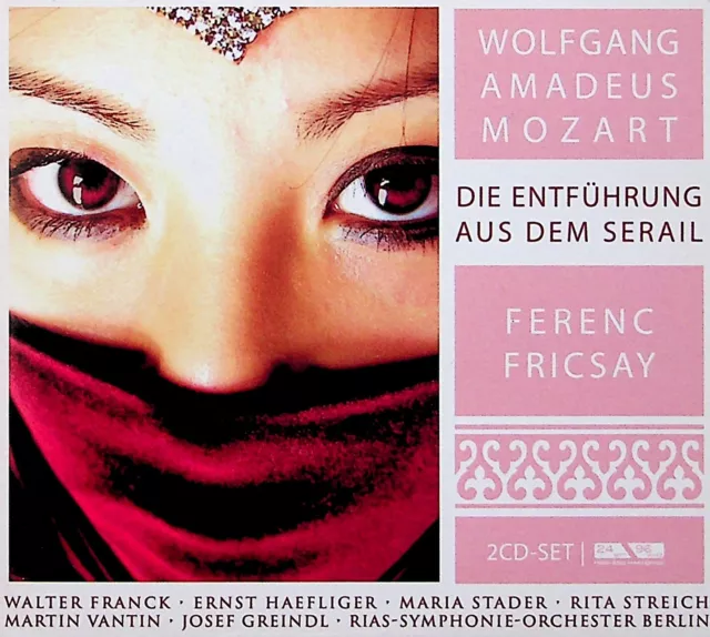 Mozart- Die Entführung Aus Dem Serail FRICSAY 1954 Franck/Haefliger/Stader 2-CD