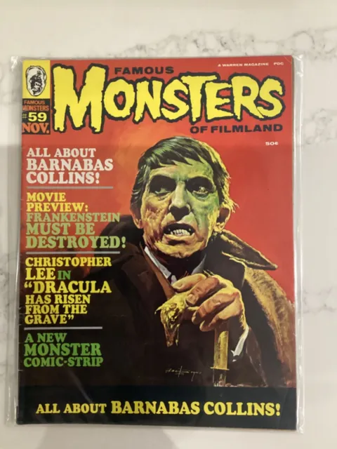 famous monsters of filmland magazine