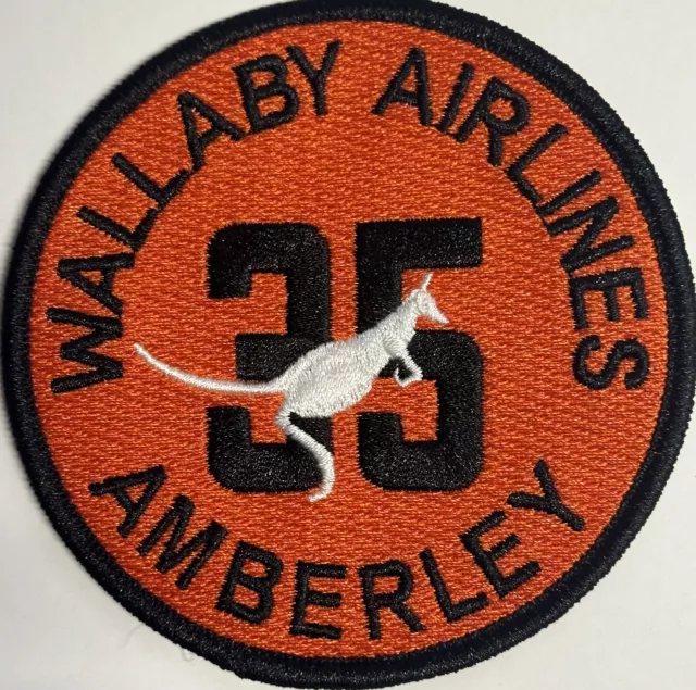 35 Squadron Wallaby Airlines RAAF Embroidered Patch