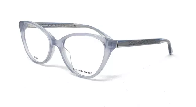 Anteojos de gato KATE SPADE Novalee PJP azules para mujer borde completo 52 mm