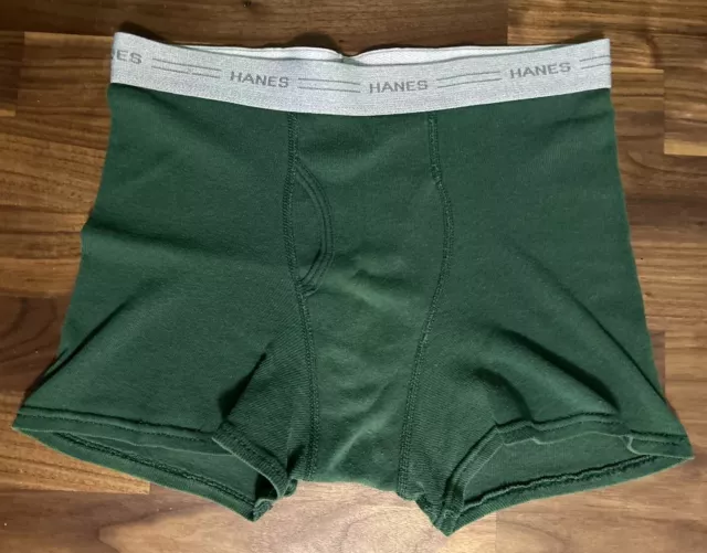 VTG HANES BOYS Boxer Briefs Size L (men’s Small) Green $17.10 - PicClick