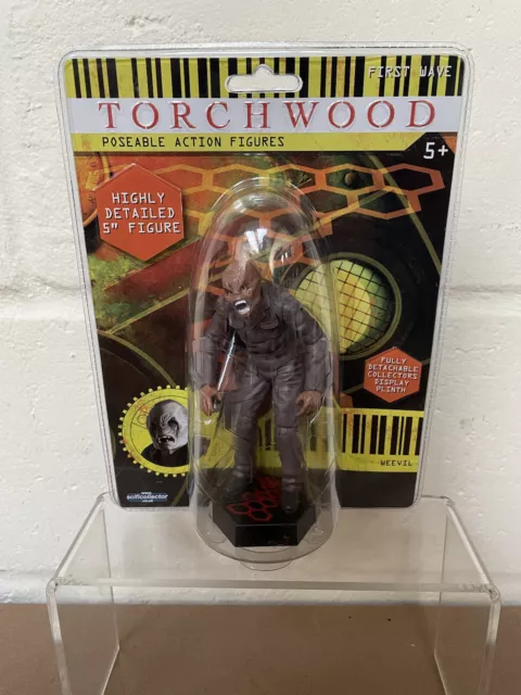 Torchwood dr who action figure 5" weevil wave 1 - moc nuovo sigillato