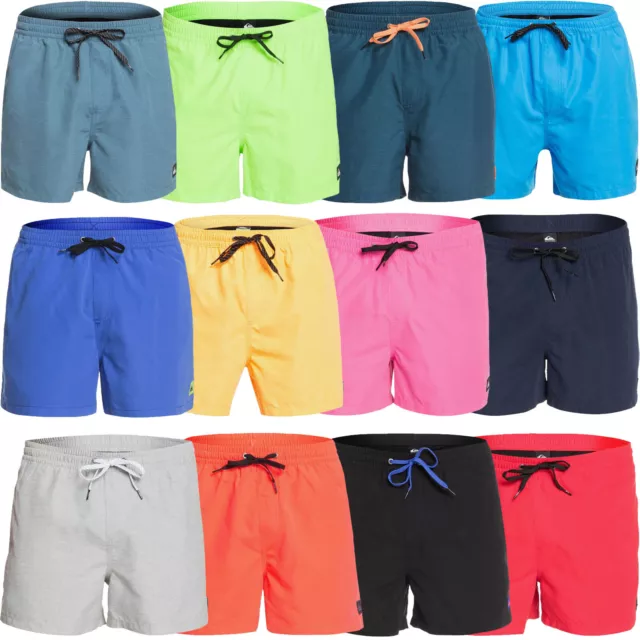 Quiksilver Mens Everyday 15" Elasticated Summer Beach Pool Swimming Swim Shorts