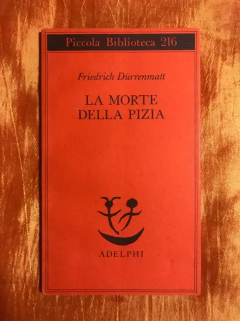LA MORTE DELLA Pizia, FRIEDERICH DURRENMATT - Adelphi EUR 11,00 - PicClick  IT