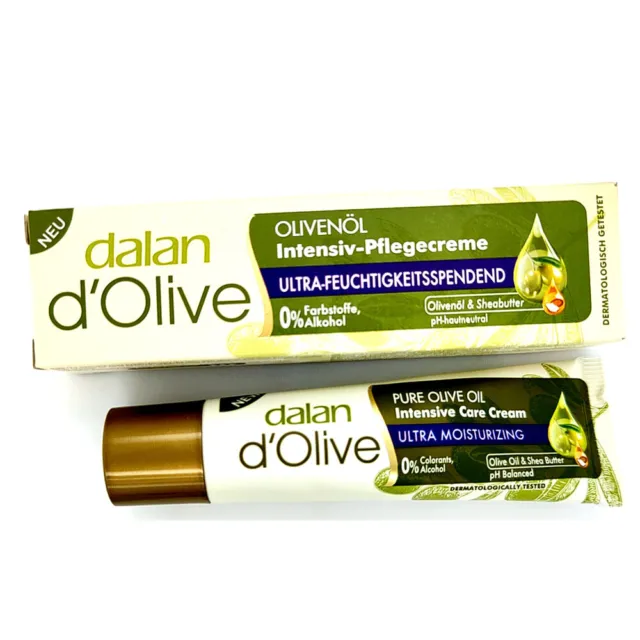 Crema mani all'oliva Dalan d'Olive crema mani intensiva 20 ml cura della pelle pelle pelle secca