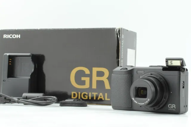 SH 125 [ TOP MINT in Box ] RICOH GR DIGITAL IV 4 10.4 MP DIGITAL Camera JAPAN