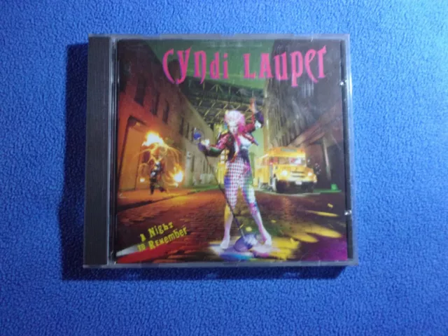 Cindy Lauper -A Night To Remenber-1989-(Et) Epic– Epc 462499 2 (Eu)