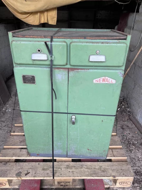 Vintage  Metal  Tool Chest