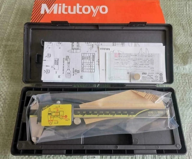Mitutoyo Japan 500-196-30 150mm/6" Absolute Digital Digimatic Vernier Caliper