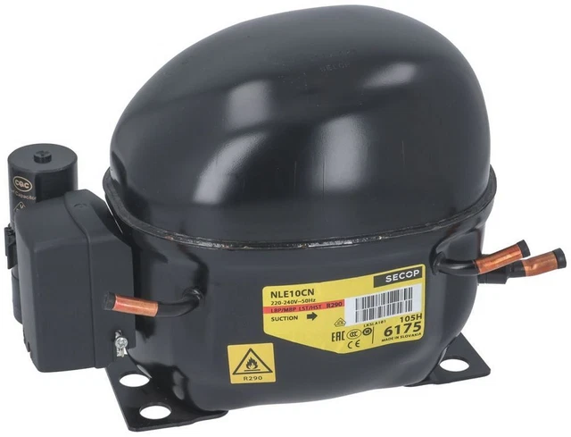 Compresseur Frigorifique Csir Neu2155u - R290 - 220-240V 50Hz - 3/4HP - 13.54 Cm³