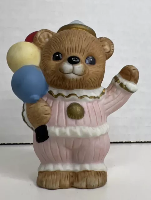 HOMCO Porcelain Bear Figurine - #1449 - Circus Bear with Balloons  Replacement