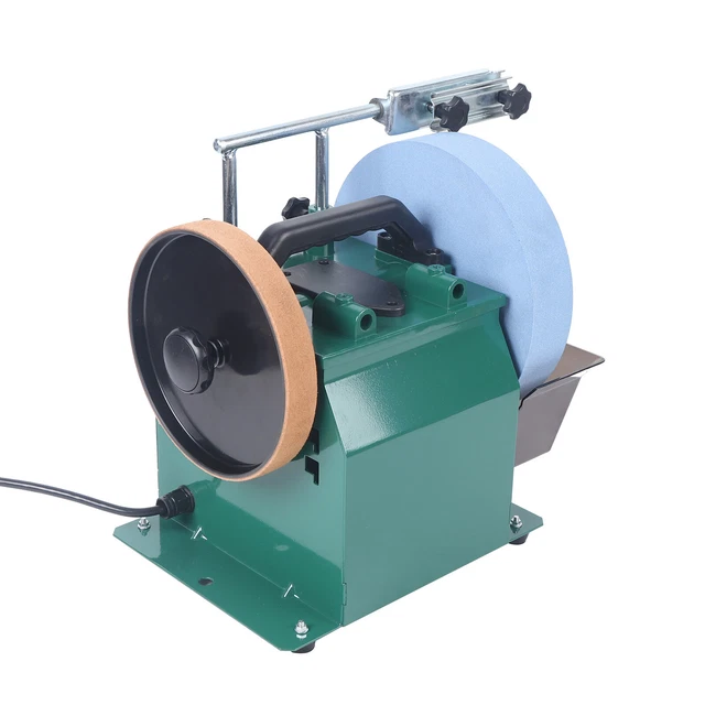 10'' Electric Knife Sharpener Water-cooled Grinder Low Speed Grinding Machine