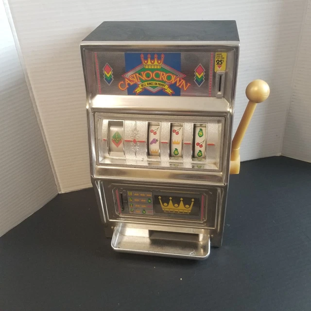 Vintage Waco Casino Crown Coin Slot Machine All Mechanical Works Great