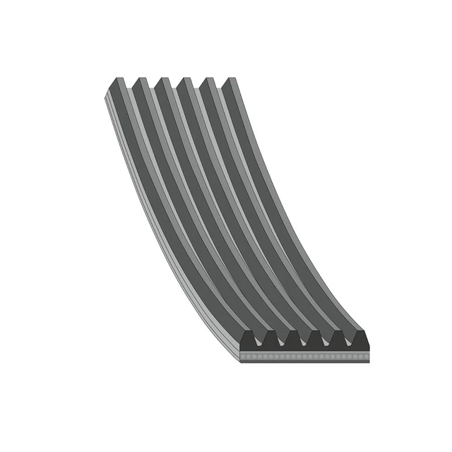 Courroie Trapézoïdale à Nervures Febi Bilstein 38851 - 6PK1670 - Pour Peugeot Boxer, Citroën Jumper, Fiat Ducato, Ford Transit - 12