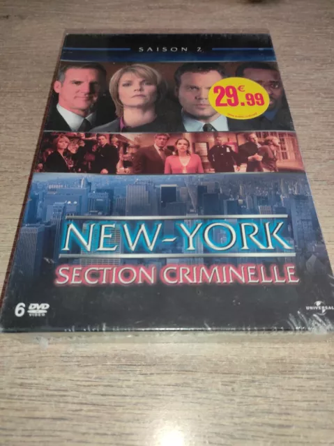 * Coffret Neuf Sous Blister New York Section Criminelle Intégrale Dvd Saison 2
