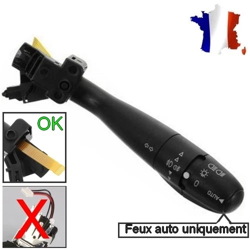 COMMANDE COMMODO PHARES clignotants PEUGEOT 206 1998-2001 NEUF OEM :  9623641569 EUR 17,90 - PicClick FR