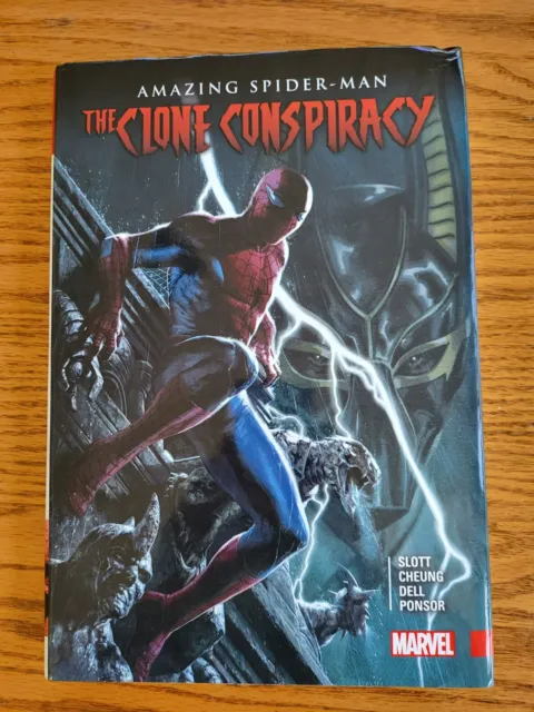 Amazing Spider-Man-The Clone Conspiracy Hard Cover Full Art Marvel Comics Book