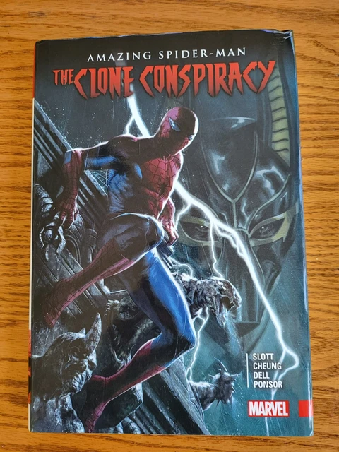 Amazing Spider-Man-The Clone Conspiracy Hard Cover Full Art Marvel Comics Book