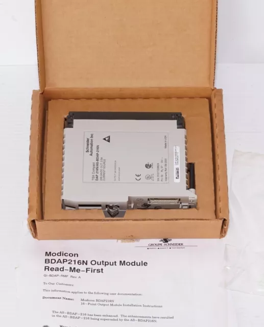 Schneider Modicon TSX Compact DAP 216/AS-BDAP-216N Current Source 2x8 24VDC