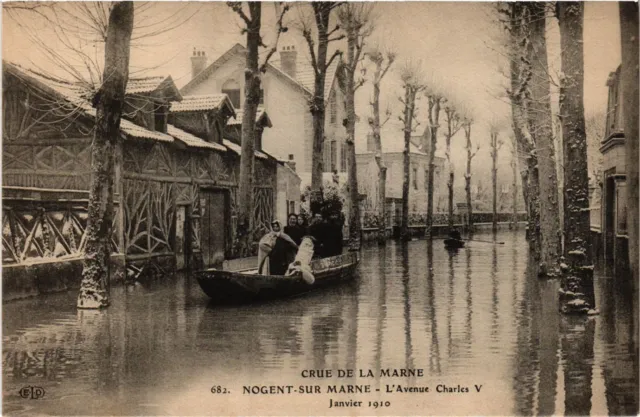CPA Nogent sur Marne - L'Avenue Charles V (275379)