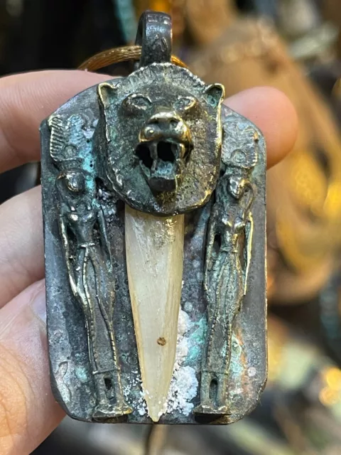 SEKHMET Ancient Egyptian Goddess pendant for Energy clearing, Evil eye