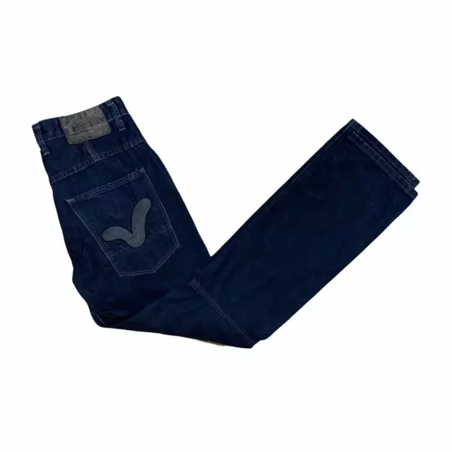VOI JEAN CO. men's "Ripley Nep" denim jeans size W33 L32 blue black button fly