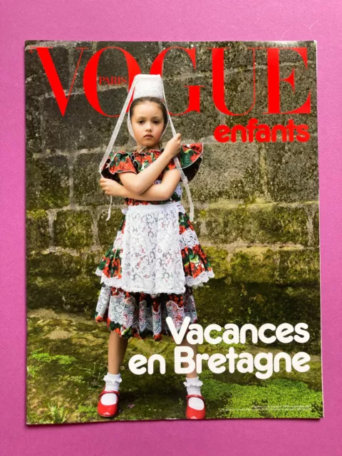 Magazine VOGUE Paris 1000 september 2019 cover kids enfant add revue septembre