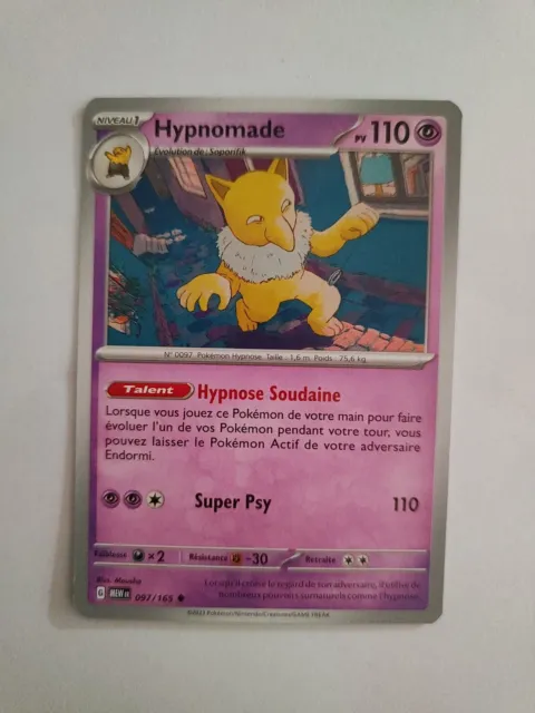 Pokemon Card - Hypnomad 097/165 - EV03.5 151