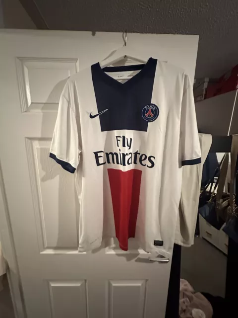 Nike PSG Away Shirt 2013/2014 XL Men’s 32 Beckham Rare Football Shirt Jersey