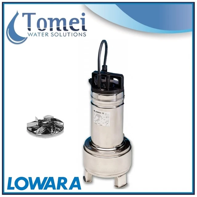 Abwasser Schmutzwasser Tauchpumpen DOMO15 1,1kW 230V Zweikanal Schwimmer Lowara Abwasser Schmutzwasser Tauchpumpen DOMO15 1,1kW 230V Zweikanal Schwimmer Lowara