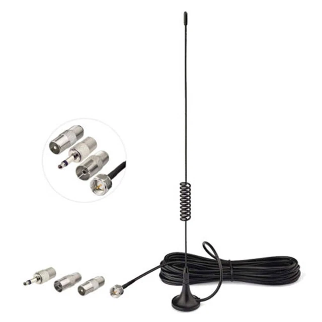 Antenna Receiver Accessories FM Stereo Magnetic Base Mount Music System