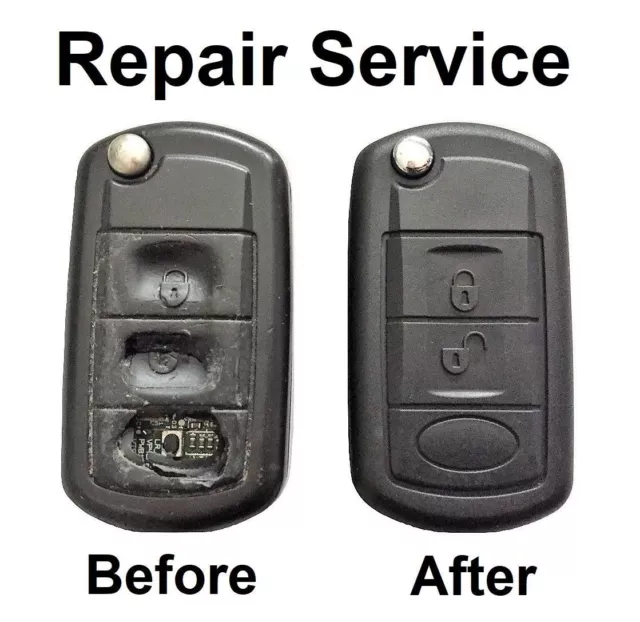 Reparatur Service für Range Rover Sport Remote Schlüssel Batterie Gehäuse Ersatz