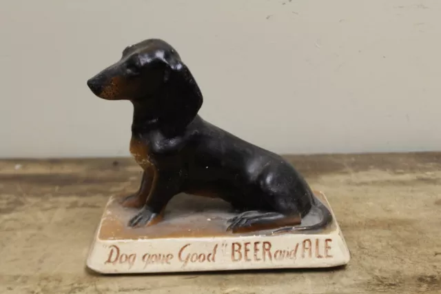 Frankenmuth "Frankie" Dog Back Bar Chalk Display Michigan