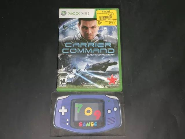 Carrier Command: Gaea Mission (Microsoft Xbox 360, 2012)