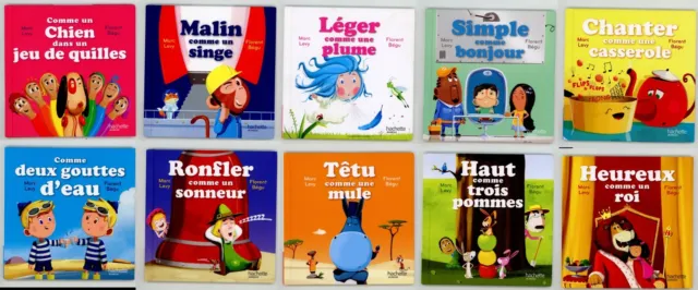 Lot de 10 livres jeunesse, C'est comme ça, Levy, Bégu, Hachette, 2017