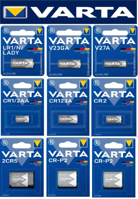 Piles boutons VARTA V625U PX625A LR9 alcaline 1.5V expédition rapide et gratuite