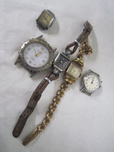 Lot De Montres à Restaurer - Occasion Très Bon état - Projet Horloger