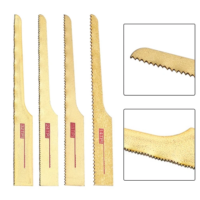 5 un. hojas de sierra neumática hojas Aw hoja de sierra de aire 14-32 TPI para fibra de vidrio de madera