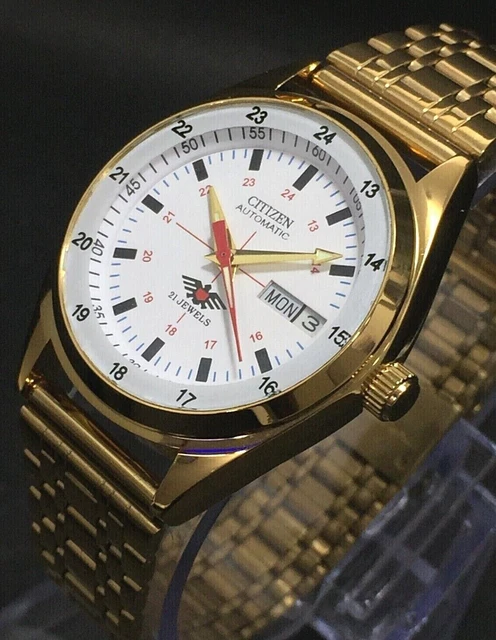 orologio da polso da uomo vintage citizen automatico realizzato in giappone...