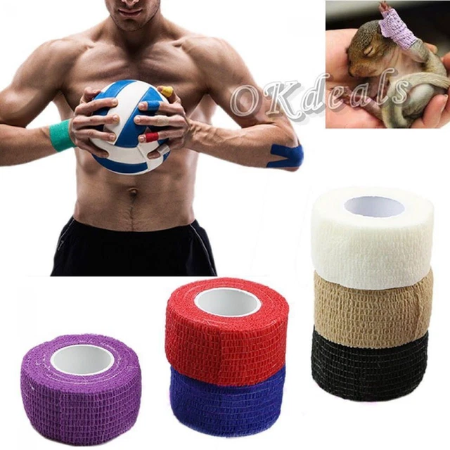 1 Rollo Nuevo Fitness 4,5m Seguridad Salud Cuidado del Dolor Muscular Vendaje Cinta Deportiva