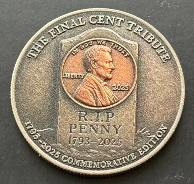 2024 Donald Trump MAGA Lincoln 1C Penny Counterstamp – Uncirculated Lucky Coin