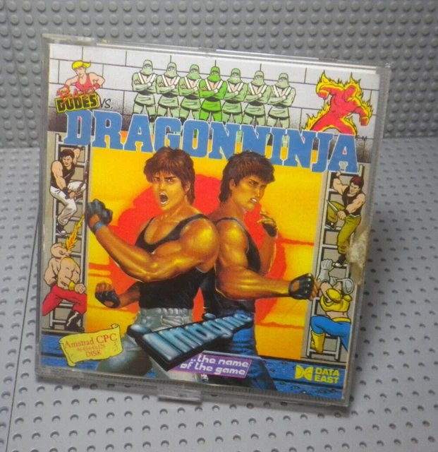 Jeu Rétro Amstrad CPC - DRAGON NINJA - Imagine - Pour CPC 464/664/6128 - Bon État