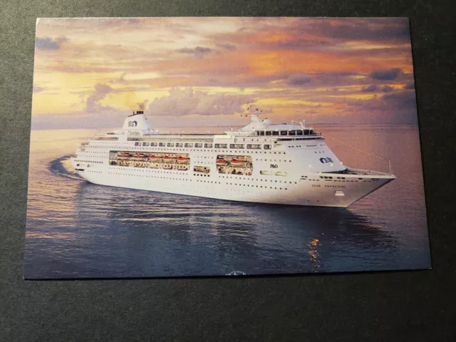 Passenger Ship STAR PRINCESS CRUISES Naval Cover Unused Postcard