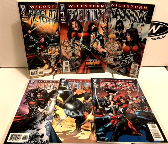 Wildstorm Revelations #1-6 Complete Series!  Vf/Nm   (2008 Dc/Wildstorm)