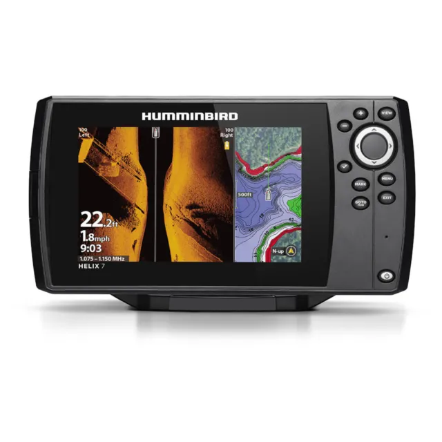 Minn Kota New Humminbird Helix 7 Chirp SI GPS G4, HD 7" Display, 137-4115901