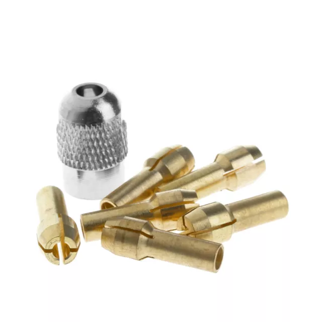 6Pcs Bronze Tweezers 1.0/1.6/2.0/2.4/3.0/3.2 + * 0.75 Fits Rotary Tools