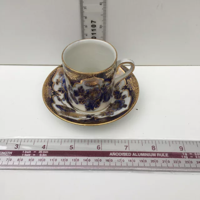 Booths Silicon China - Floral Design - Cup & Saucer