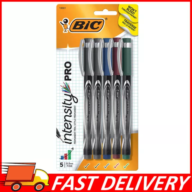 Bic Intensity Permanent Marker Ultra Fine Assorted Colors Qty 26