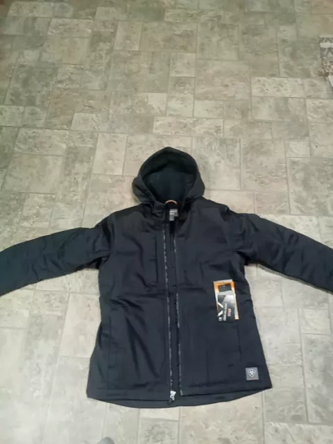 Ariat Ladies Rebar Dura Canvas Insulated Black Work Jacket 10046558