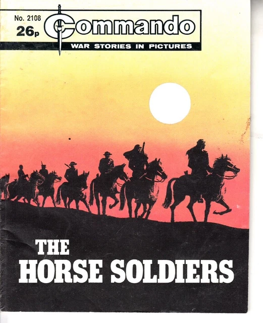 COMMANDO COMIC THE HORSE SOLDIERS Issue No 2108 EUR 6,93 - PicClick IT